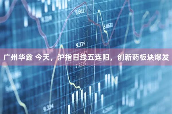 广州华鑫 今天，沪指日线五连阳，创新药板块爆发